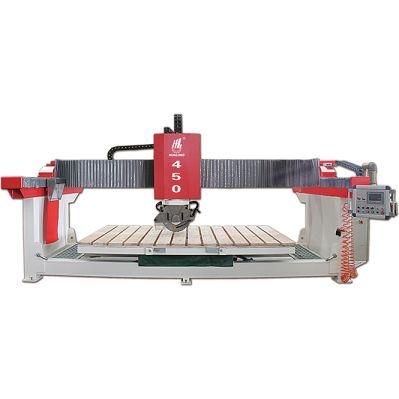 Full Automatic Bridge Saw Laser Granite Stone Cutting Machine Hlsq-450