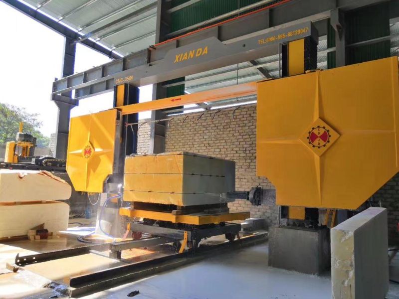 CNC3500 Diamond Wire Saw Stone Cutting Machine