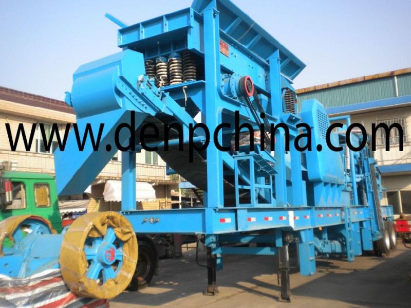Denp Mobile Cone Crusher Mobile Crushing Plant