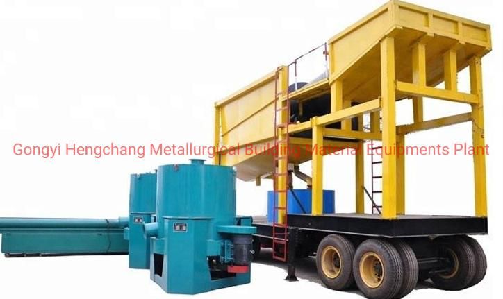 10-50tpd Small Mobile Mining Processing Gold Extraction Equipment for Washing Gold