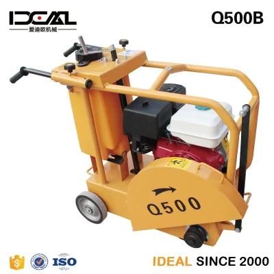 Q500b 13HP 180mm Concrete Cutting Machine Gasoline Diesel Good Price Road Cutter for Construction