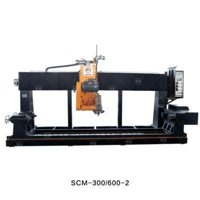 Scm-300/600-2 Solid Column Stone Cutting Machine / Pillar Stone Machine