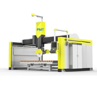 Stone Block Bridge Saw Cutting 4axis 5 Axis Bridge Saw 5axis Stone Router Granite Bridge Saw Cutting Stone Engraving Machine