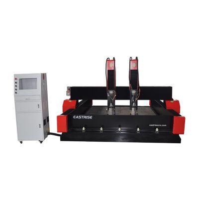 Stone CNC Router Granite Marble Engraving Machine Heavy Duty Double Heads Stone Carving Engraving 3D CNC Router Machine