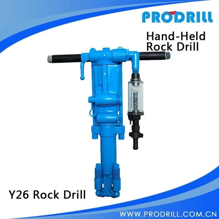 Most Efficient Hand Held Rock Drill Yt24 for Drilling Operations