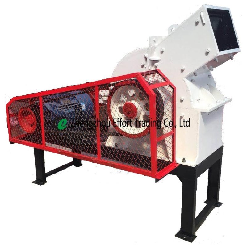 Mobile Diesel Engine Hammer Crushers for Stone Crushing with 5-50 Tph