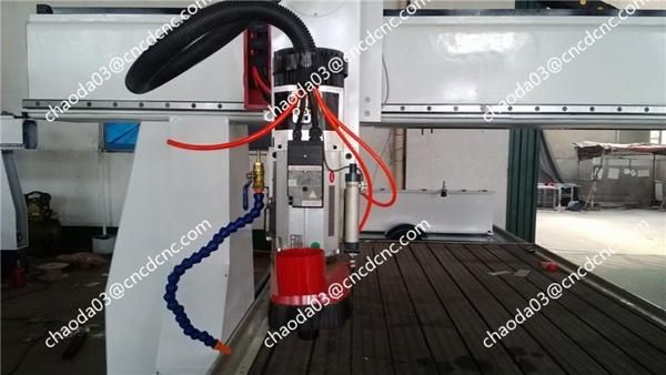 Marble Routing Machine CNC 3D Statue Carver with Cutting Saw