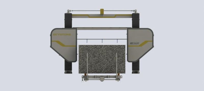 Power Cutting Single Wire Saw Machine