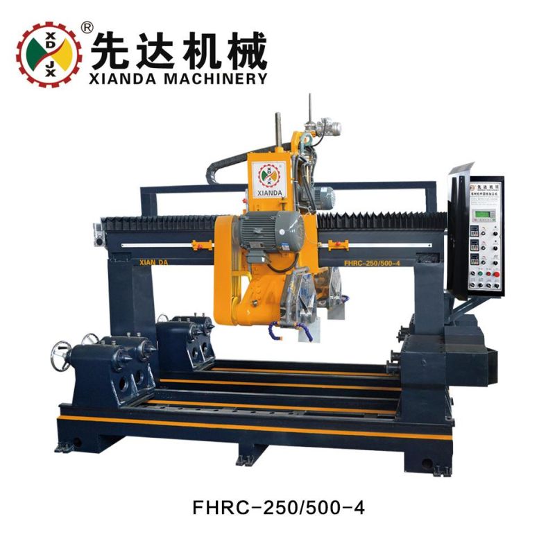 PLC Circular Slab Polishing Machine for Processing Hollow Column