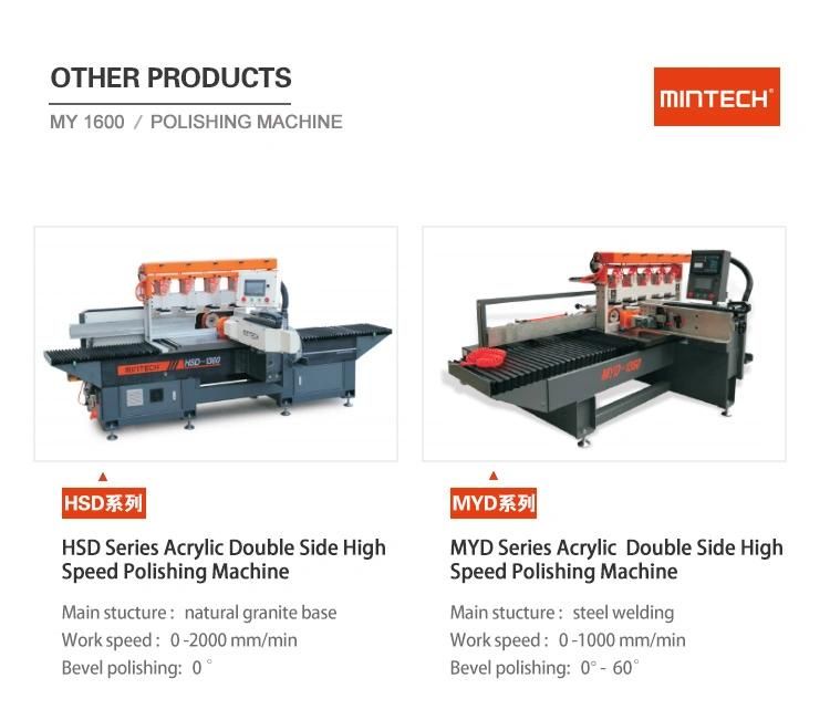 High Precision 7000-9000rpm Three Blade Acrylic Polishing Machine
