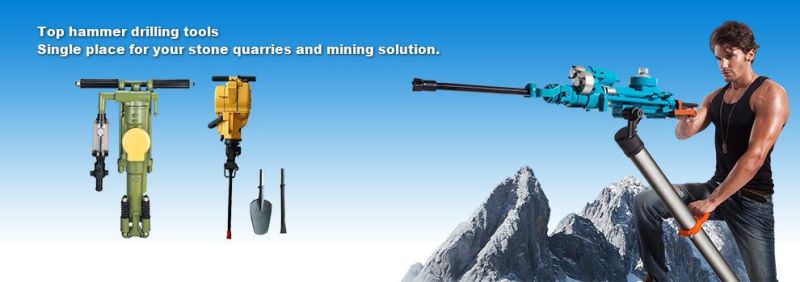 Y6 Y10 Y8 Y20 Y24 Y26 Ty24c Hand-Held Pneumatic Rock Drill Machine for Quarry and Mining