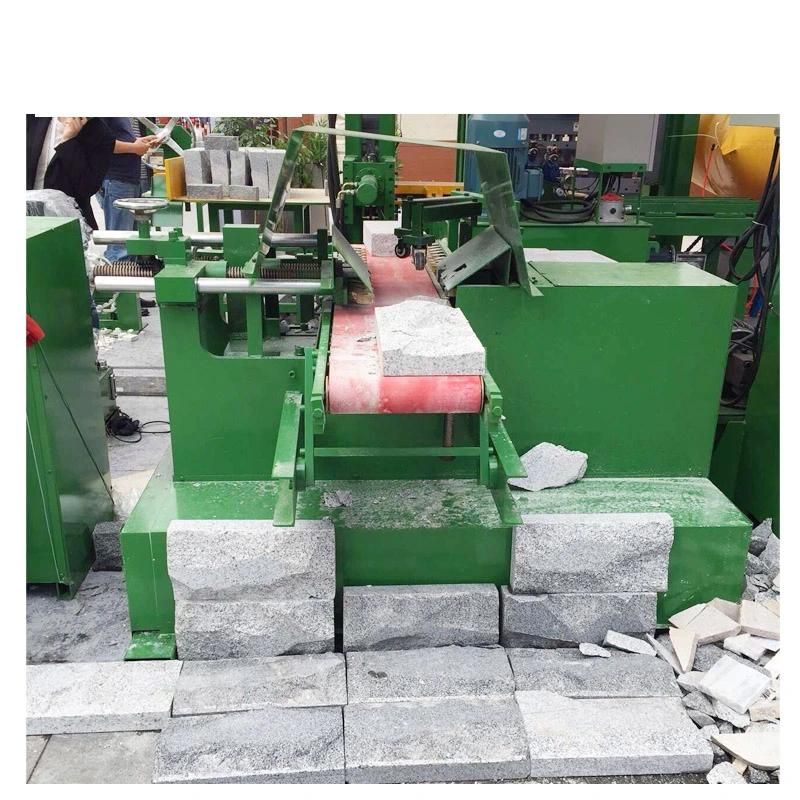 Hydraulic Rough Rustic Face Stone Splitting Machine for Decorative Wall