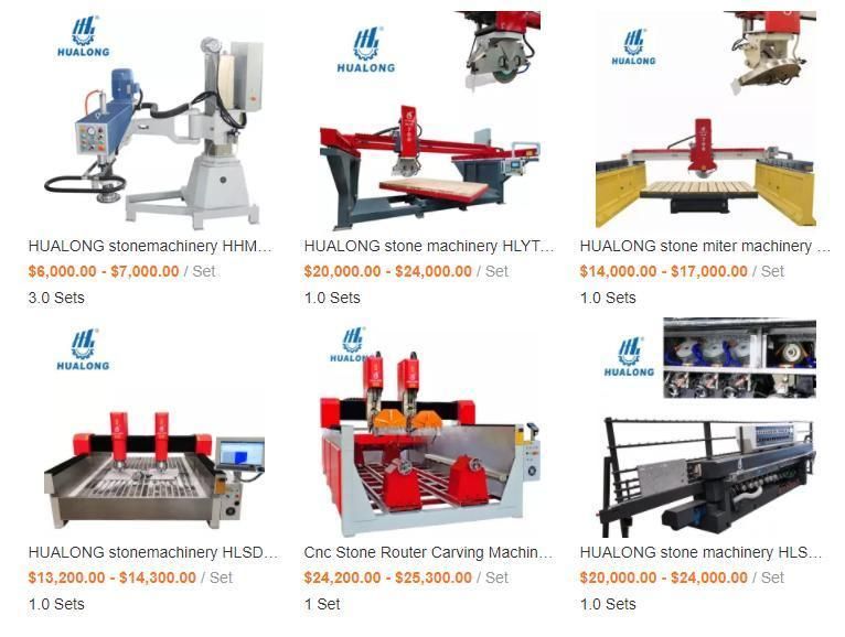 Hualong Diamond Wire Saw Machine for Stone Cutting or Wire Saw Machine for Quarry Processing Diamond Wire Saw Machine for Marble, Granite, Quartz, Limestone