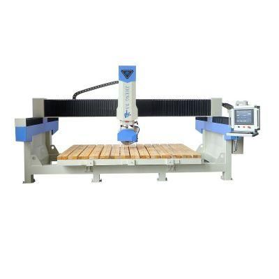 CNC Automatic 4 Axis /5 Axis Bridge Saw Stone Cutting Machine