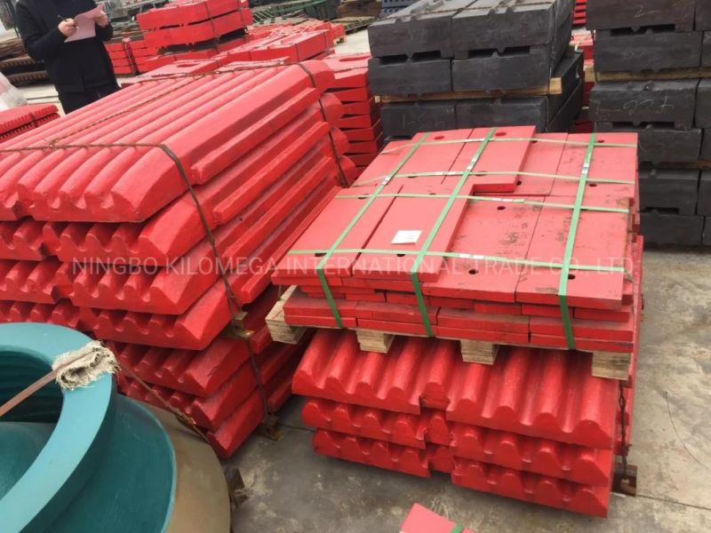 Jaw Crusher Spare Parts Jaw Plate with High Quality