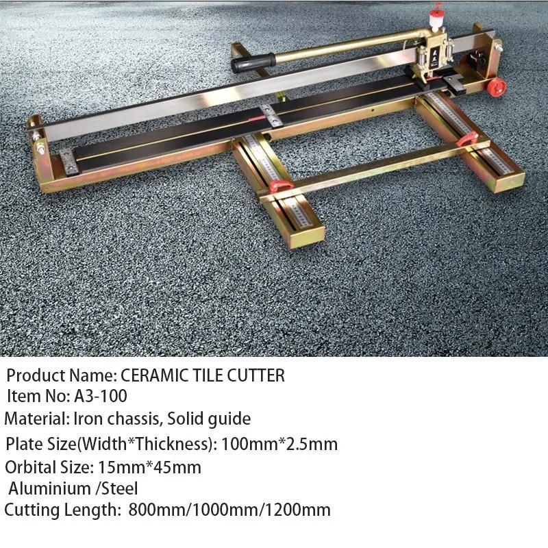 Taietor De Tigla Manual Professional Hand Tool Floor Cutting Portable Stone Porcelain Wall Machinery Machine Marble Ceramic Tile Cutter