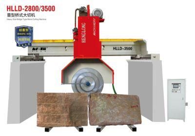 Screw Rod Machinery Cut to Slabs Bridge Stone Cutter Marble Granite Block Cutting Machine