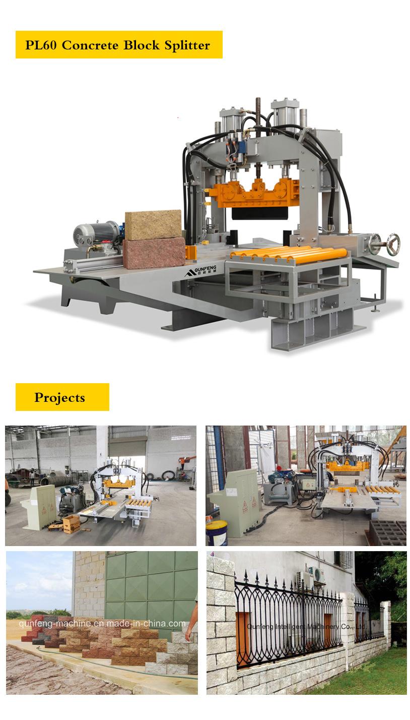 Qunfeng Qpl60 Block Splitter, Concrete Block Cutting Machine