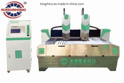 CNC Double Heads Planar Marble/Granite Stone Engraving/Carving Machine