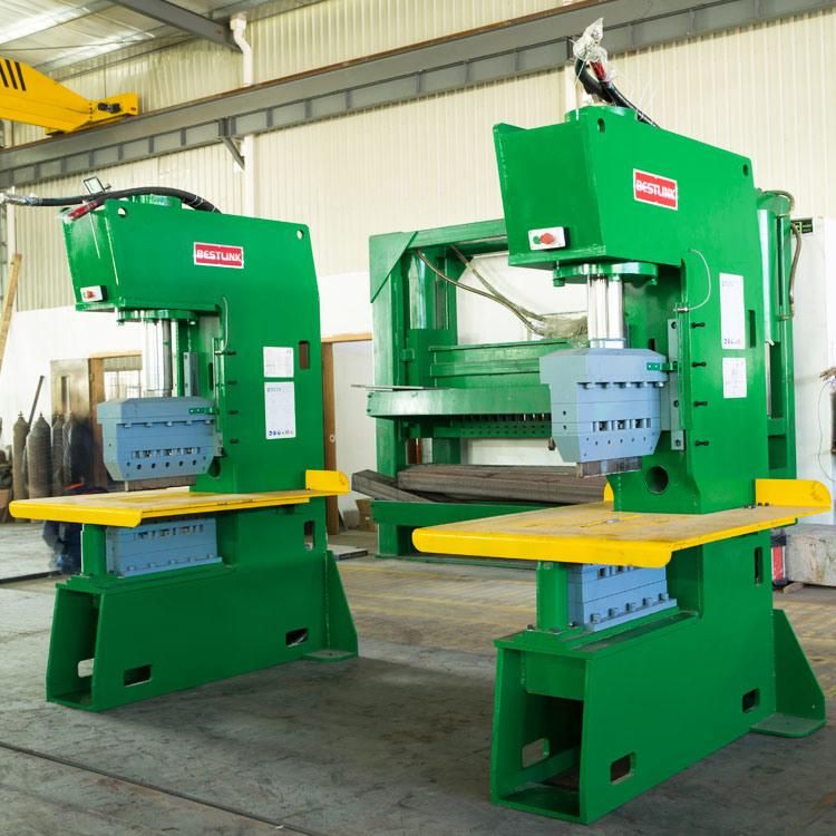 CE Certificate 70tons Open Frame Hydraulic Natural Stone Splitting Machine
