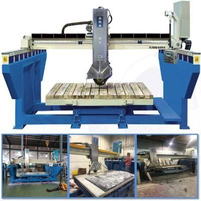 Robust Monoblock Stone CNC Machine Bridge Saw Cutting Granite Marble Quartz (XZQQ625A)