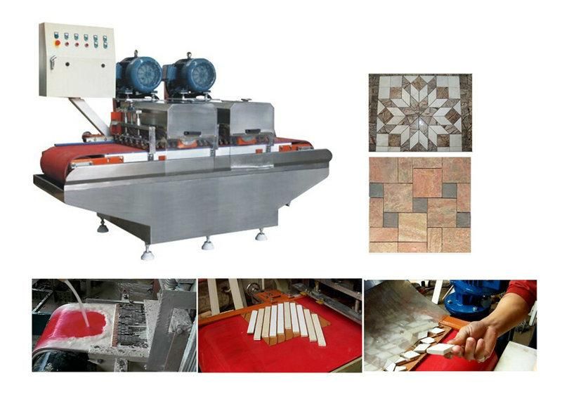 Automatic Electric Continuous Multi-Blades Mosaic Stone Cutting Machine