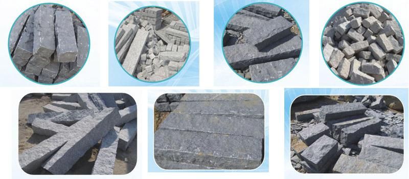 Hydraulic Hard Granite Stone Guillotine for Splitting Natural Face Paver