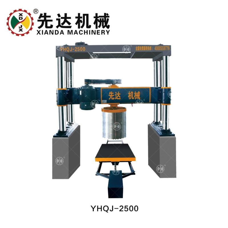 360 Rotary Trolley with High Efficiency CNC Diamond Wire-Saw Machine