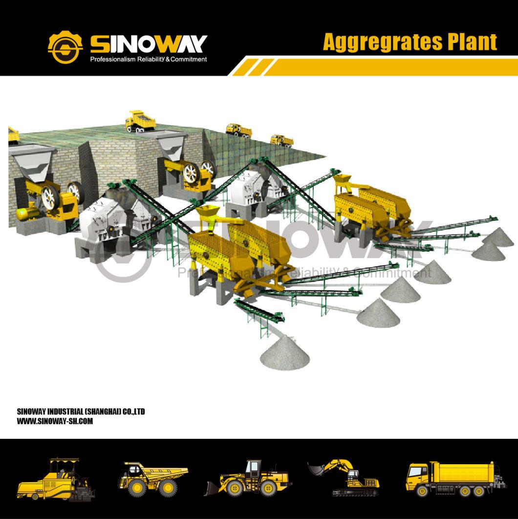150ton Capacity Stone Aggregate Crushing Plant, Aggregate Processing Plant