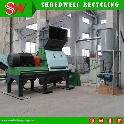Automatic High Capacity Waste Wood Shredder