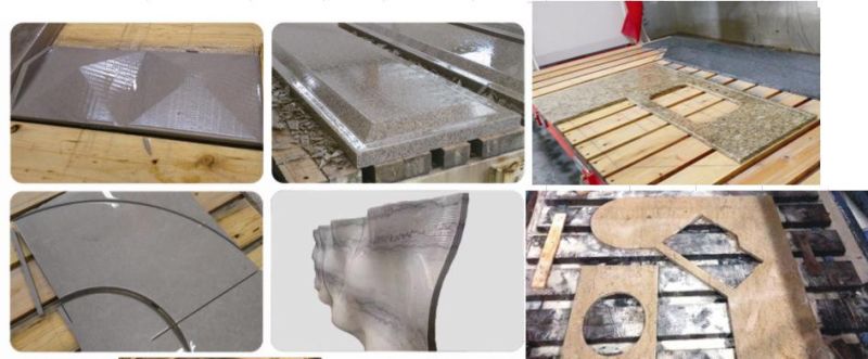 5 Axis Scanning, Milling and Engraving CNC Bridge Cutting Machine in America and Italy