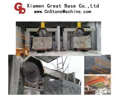 Multi Blade Granite Bridge Saw Stone Block Cutter Machine