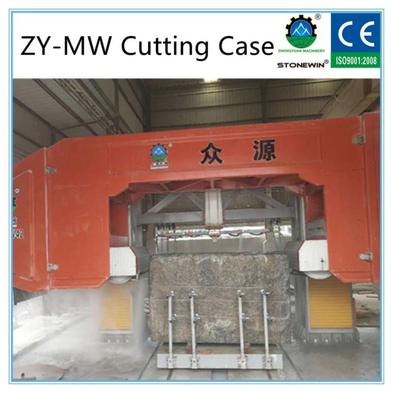 5.5mm 6.3mm Luxury Stone Processing Multi Wire Machine