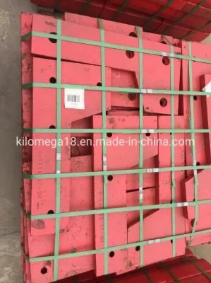 Hot Sale Jaw Plate Toggle Check Plate for Jaw Crusher for Exporting