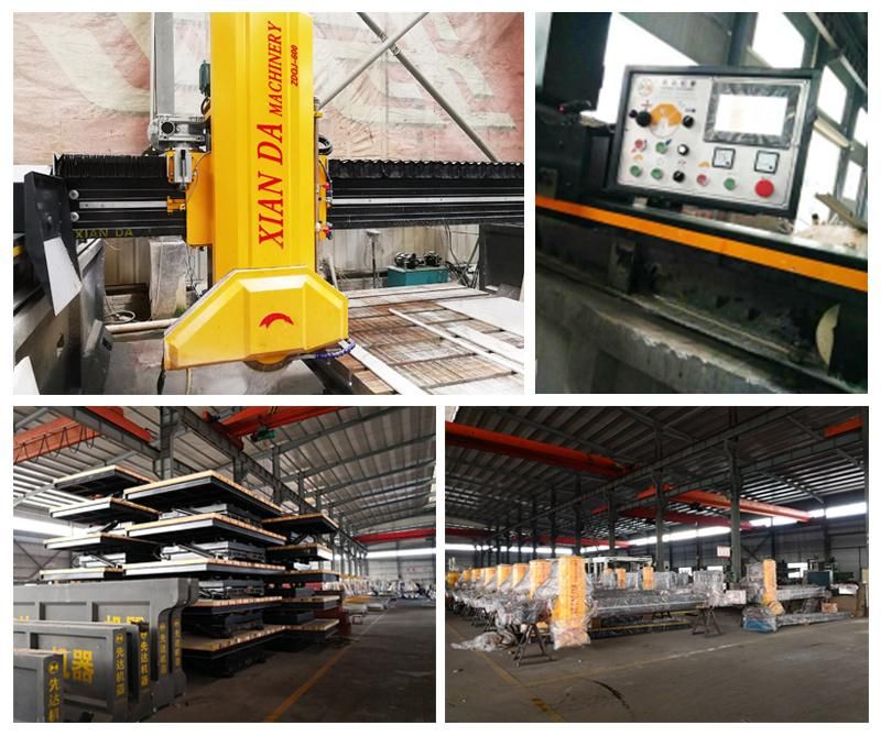 Infrared Automatic Bridge Stone Cutting Machine for Slab/Tile Cutting