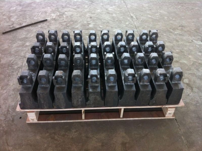 Impact Crusher Hammer Manganese Steel Resin Sand Casting