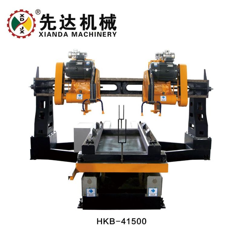 Baluster Stone Cutting Machine Two PCS for Processing Pillar Column Basee&Caps