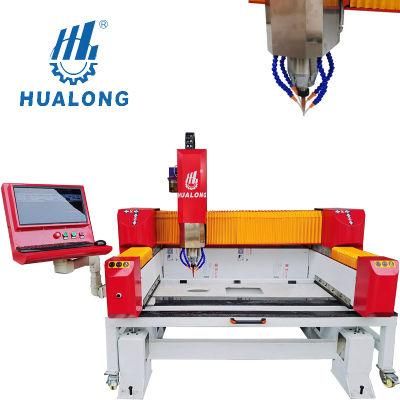 Mechanical Hualong Stone Saw Granite Cutting and Polishing Machine with ISO