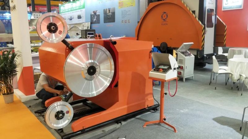 Huada Diamond Wire Saw Machine with Permanent Magnet Motor, The Newest Diamond Wire Saw