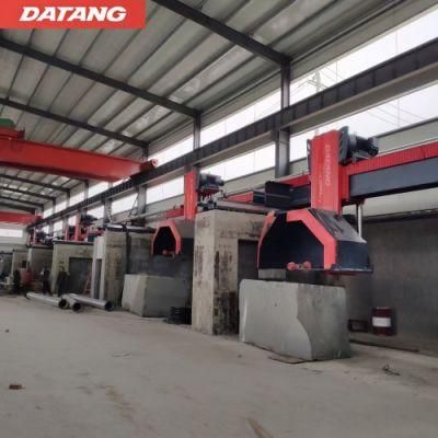 Granite Cutter Horizontal Vertical Industrial Bridge Type Multi Blade Stone Block Cutting Machine