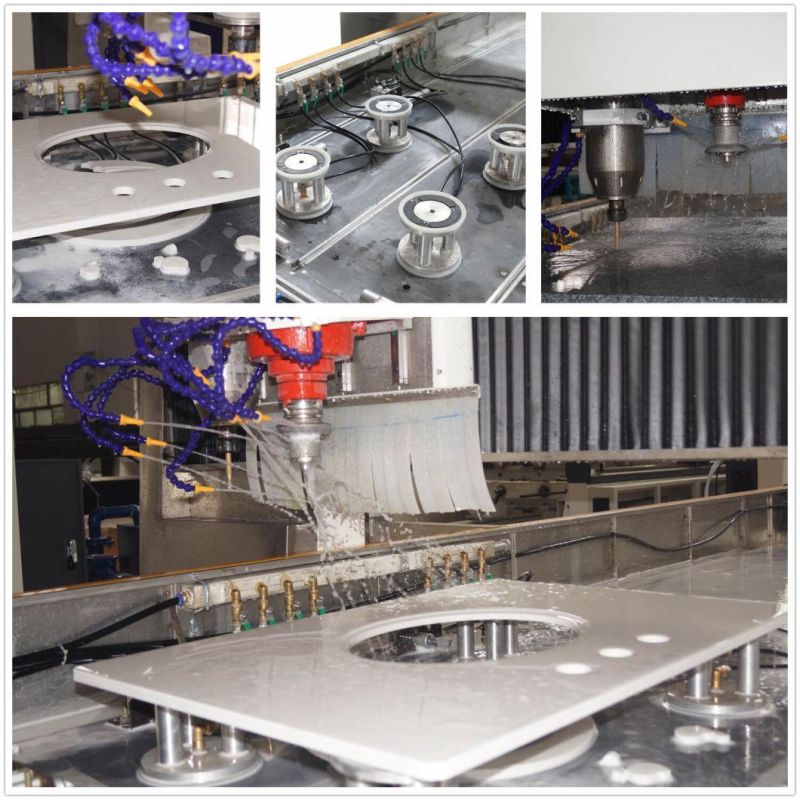Marble Stones Countertops Process Router Machine