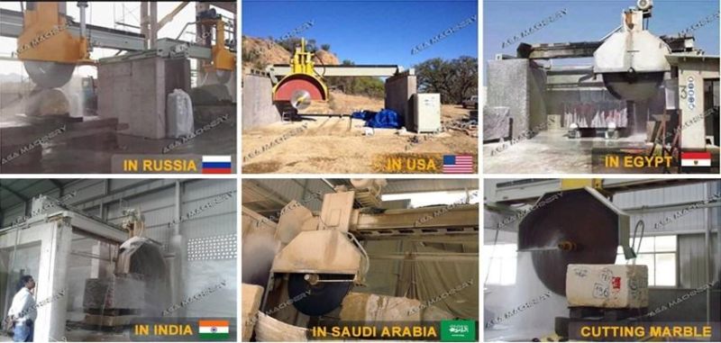 High Tech Auto Stone Block Cutter Granite Marble Cutting Machine (DQ2200-2500-2800)