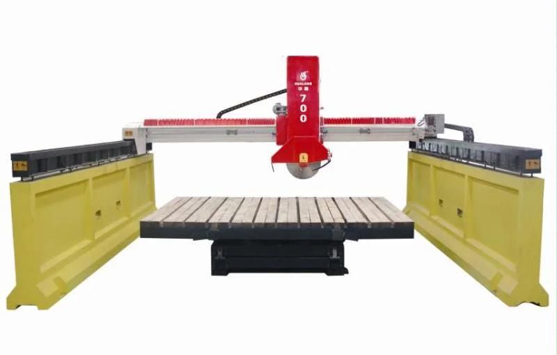 Chinese Factory CE/380V Infrared Automatic Tile Cutter Bridge Saw Stone Cutting Machine for Granite and Marble in America