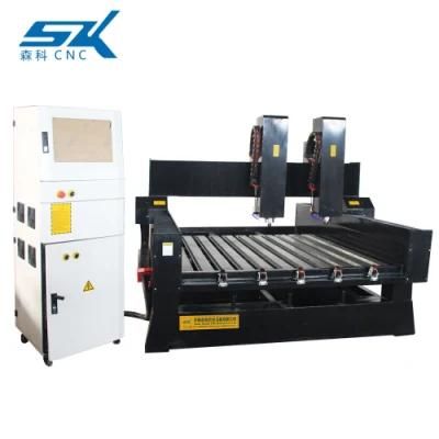 1325 1530 Model of Strong Body Stone CNC Router Double Heads Marble Engraving Milling CNC Stone Machines