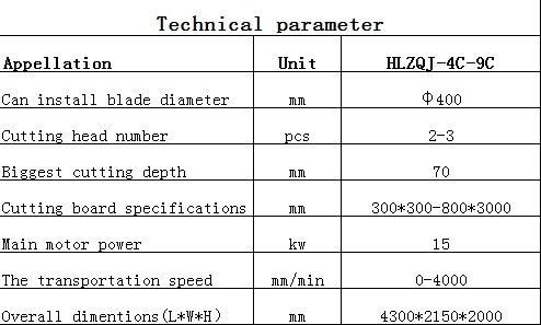 Stone Cutting Machine/Cross and Straight Cutting Machine/Multi Size Cutting
