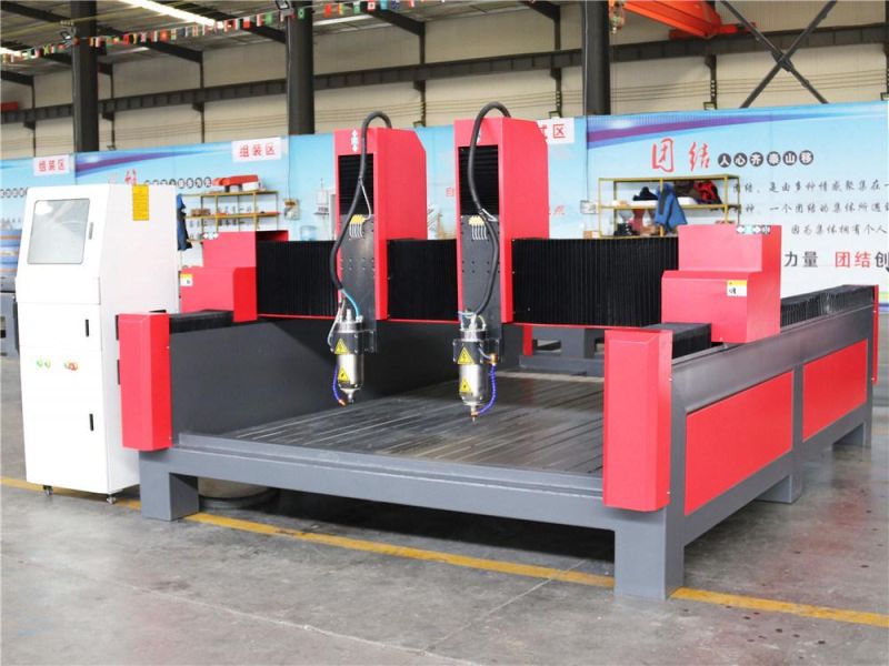 CNC Granite Cutting Machine Two Heads Stone Cutting Machine Price