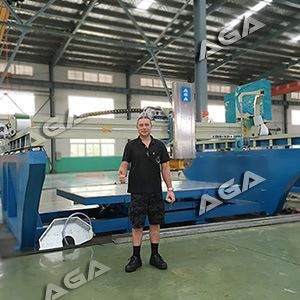 (XZQQ625A) Bridge Saw for Cutting Kitchen Top Stone Cutter