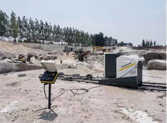 Skystone Quarry Wire Saw Machine for Cutting Granite Marble Quartz Mine
