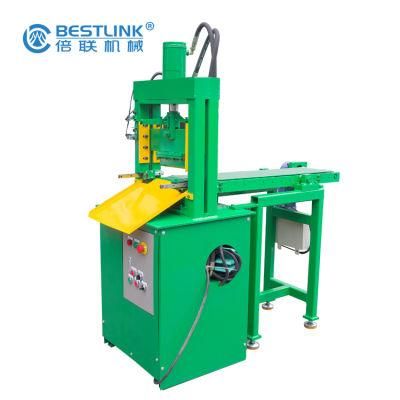 Small Natural Surface Automatic Mosaic Stone Splitting Machine, Conveyor Belt Is Optional