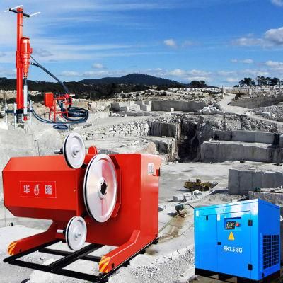 Hlyc-75g Good Price Quarry Mining Processing Plant Mining Stone Cutting Machine and Diamond Wire Saw Machine with Red Color